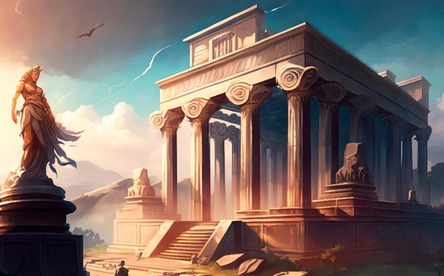 Ancient Greek civilization. Source: Kristian / Adobe Stock.