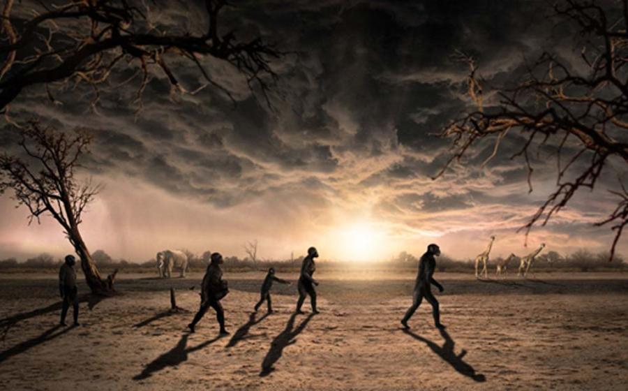 3.6-Million-Year-Old Footprints Imply That an Ancient Hominin Was a Tall, Dominant, and Polygamous Male