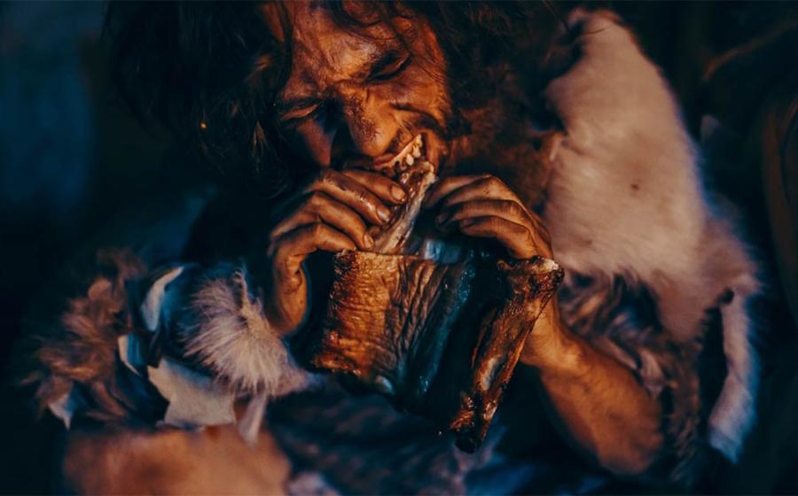 Ancient person eating. Credit: Gorodenkoff / Adobe Stock