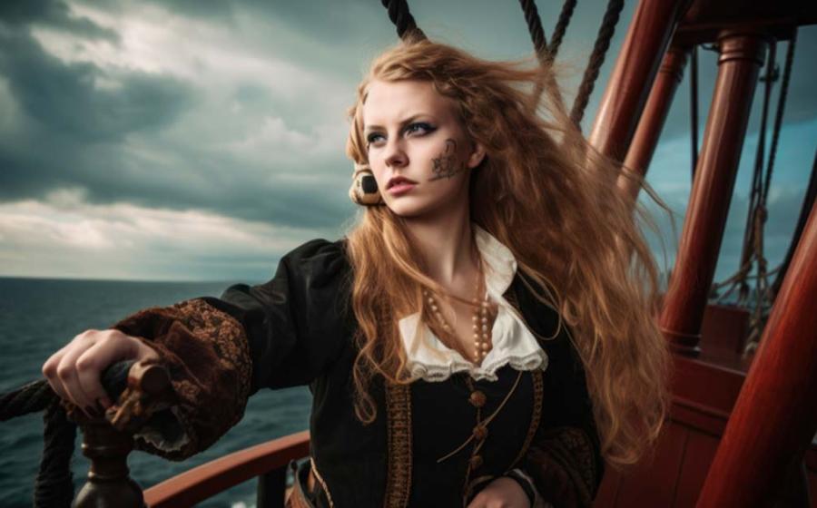 Female pirate. Source: aicandy / Adobe Stock.
