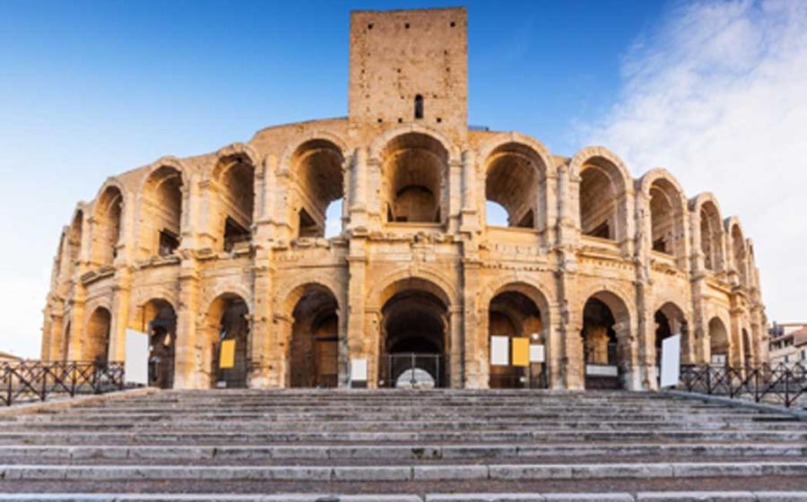 Arles Amphitheatre. Photo source: emperorcosar / Adobe Stock.