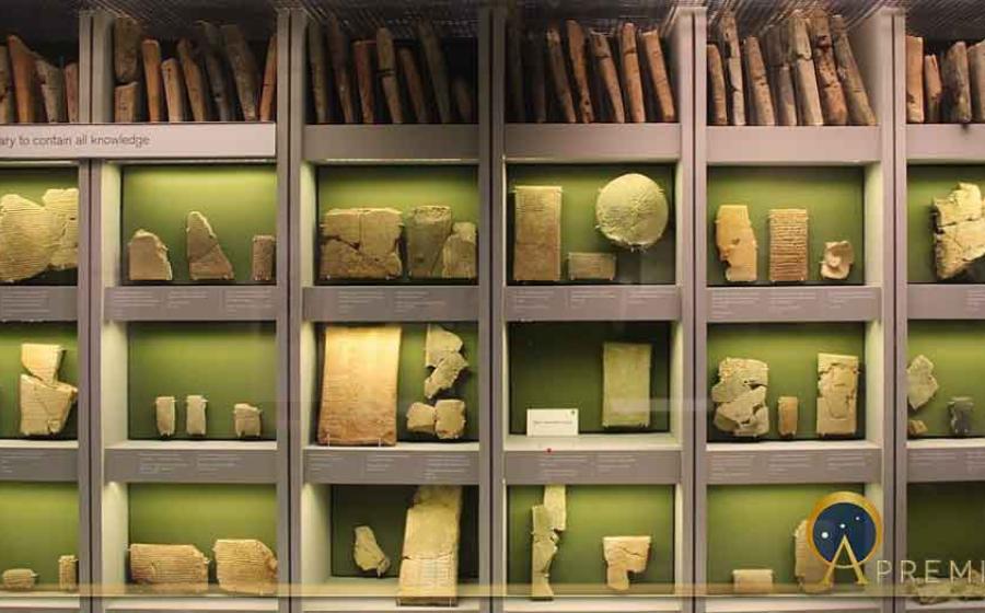 Library of Ashurbanipal Mesopotamia 1500-539 BC Gallery, British Museum, London, England (Gary Todd / CC0)