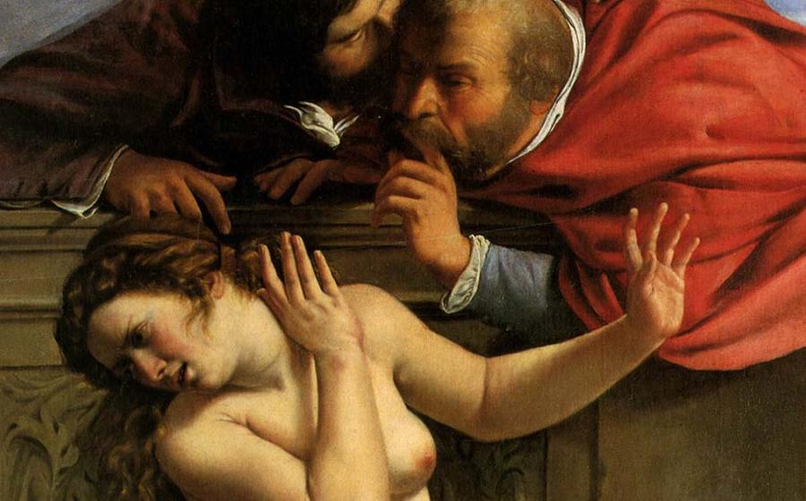 Susanna and the Elders, by Artemisia Gentileschi in 1610. Source: Public domain