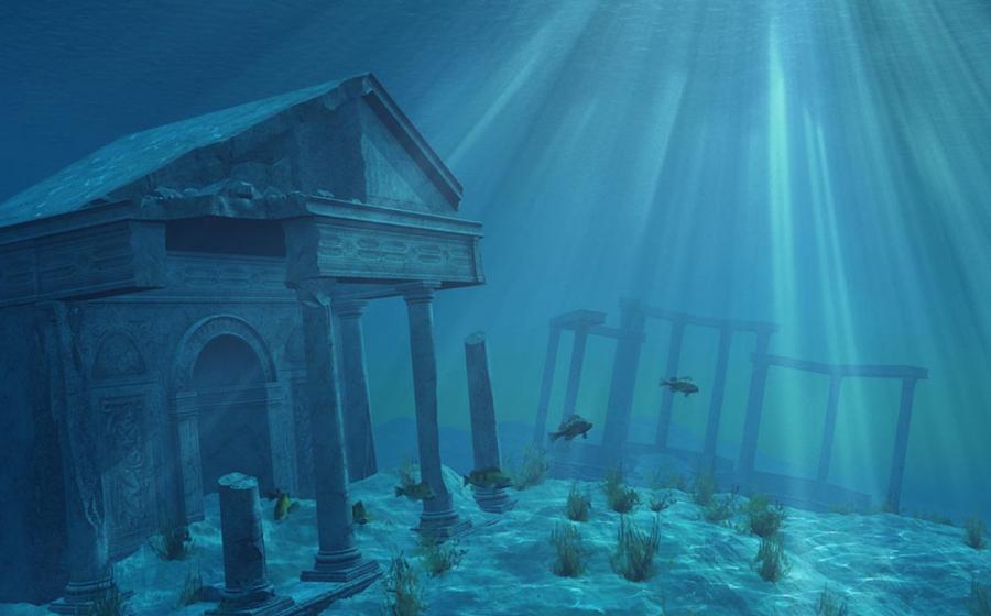 Artist’s representation of Atlantis