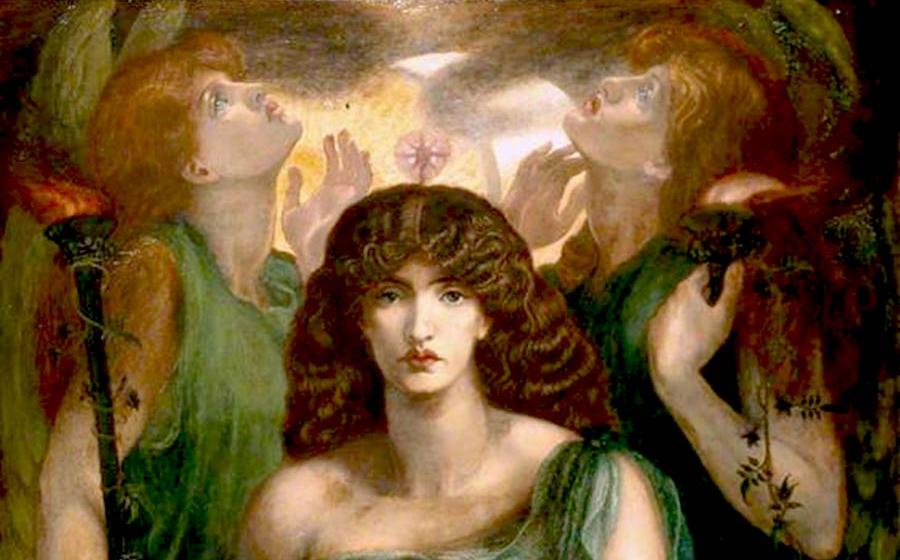 Detail of Painting ‘Astarte Syriaca.’