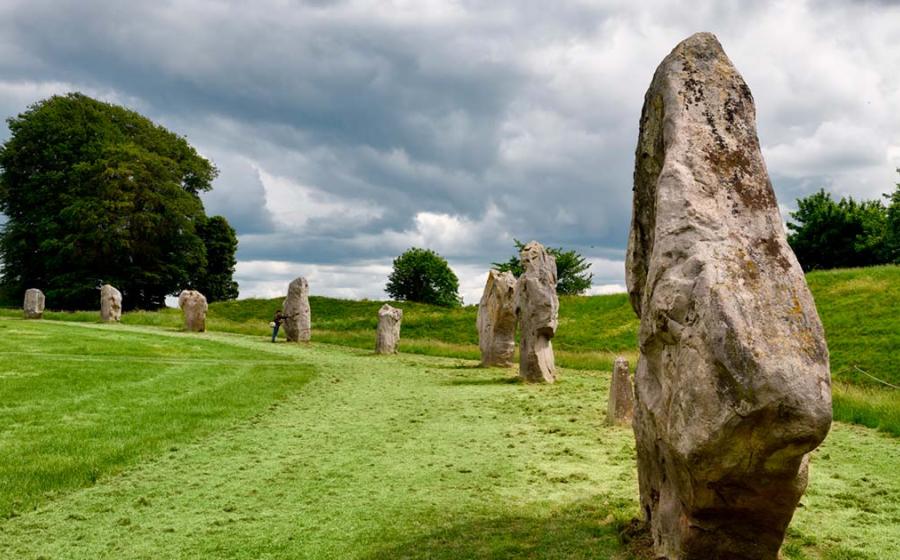 Stone circle at Avebury Henge. Source: Reimar / Adobe Stock.