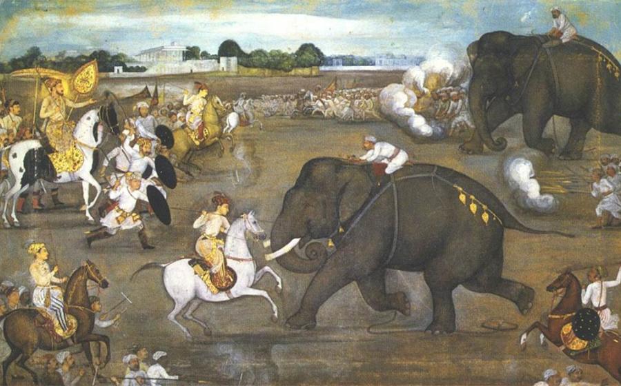 The Badami Chalukyas dynasty came to control vast tracts of land within southern and central India from about 543 AD until 753 AD. Representative image of a more modern era. Source: Public domain