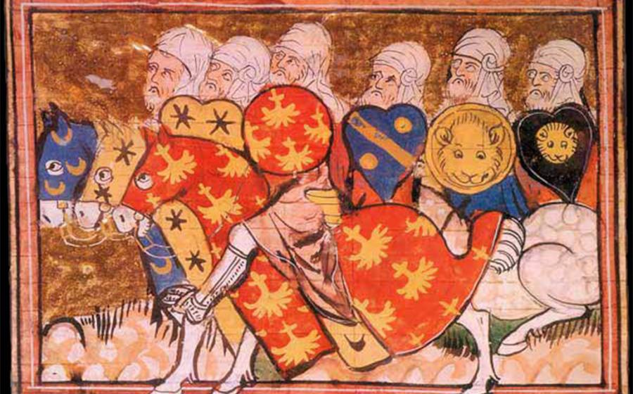 The Army of Saladin, Guillaume de TyrParis, 1337. Source: Public domain