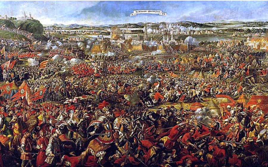 Battle of Vienna 1683. 	Source:	Public Domain
