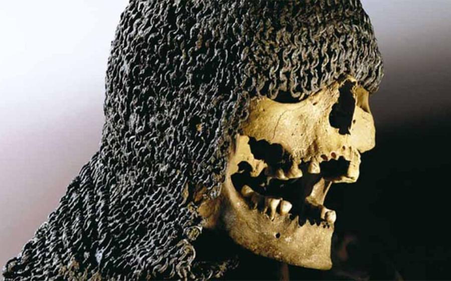 Victim of the Battle of Visby in 1361. Source: Gotland Excursion