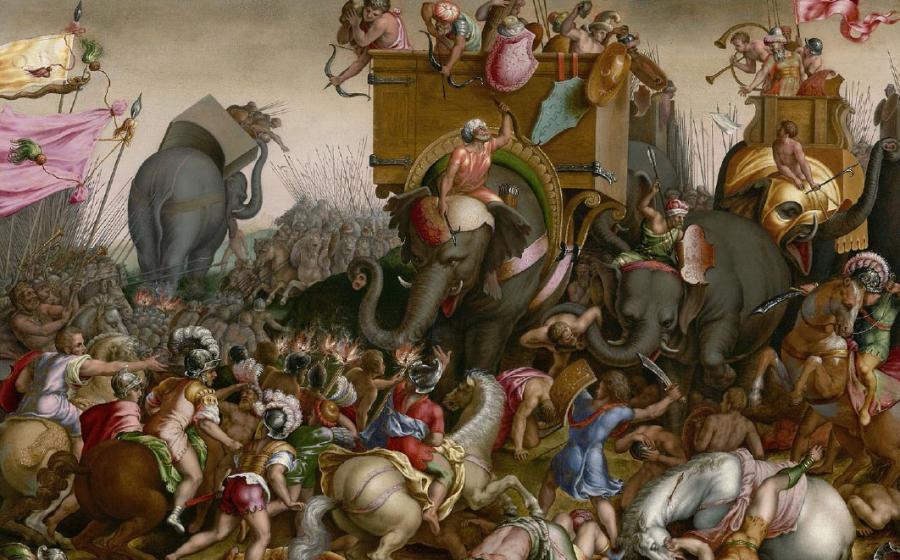The Battle of Zama. Source: Art Institute of Chicago / Public domain