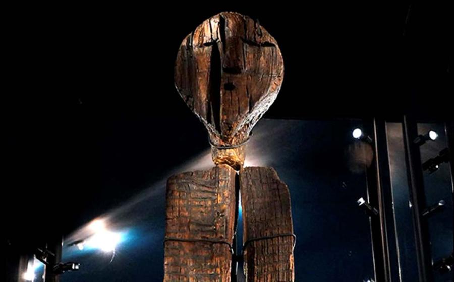 Two years ago, German scientists dated the Idol as being 11,000 years old.