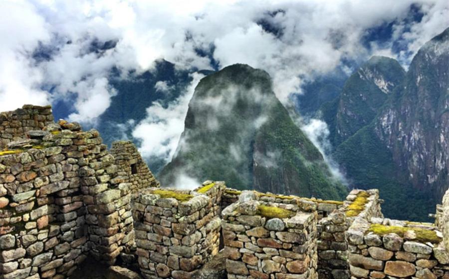 View at Machu Picchu, probably the most famous Inca settlement recorded by the big data archaeology model.          Source: fife76 / Public Domain
