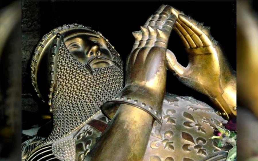 The effigy of Edward the Black Prince at Canterbury Cathedral. Source: LMBO/Flickr