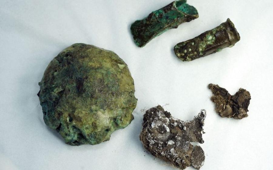 The Blythe hoard, the second hoard found in the Scottish Borders