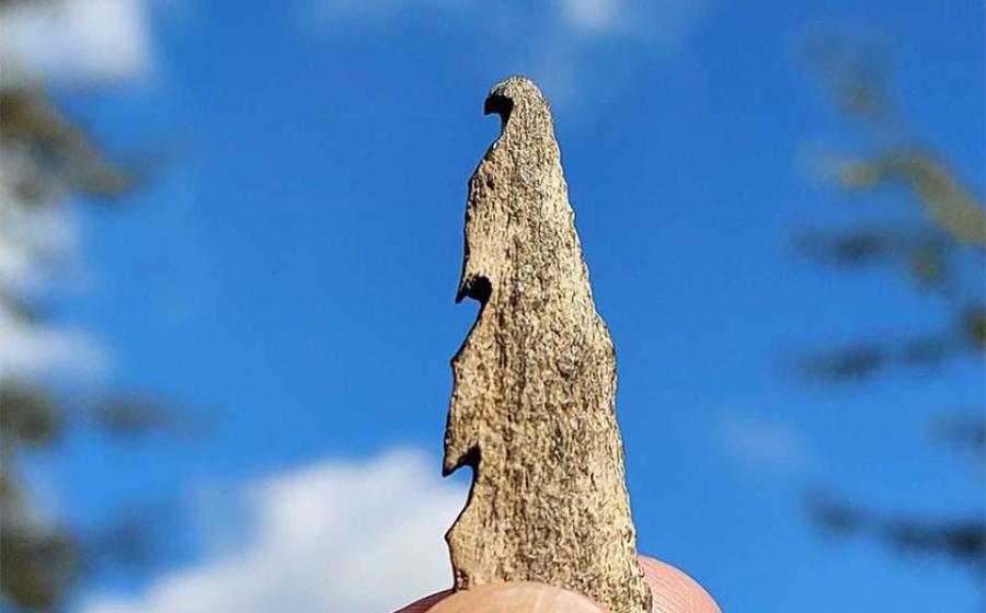 Stone Age Peoples Made Bone Arrowheads - From Human Bones!