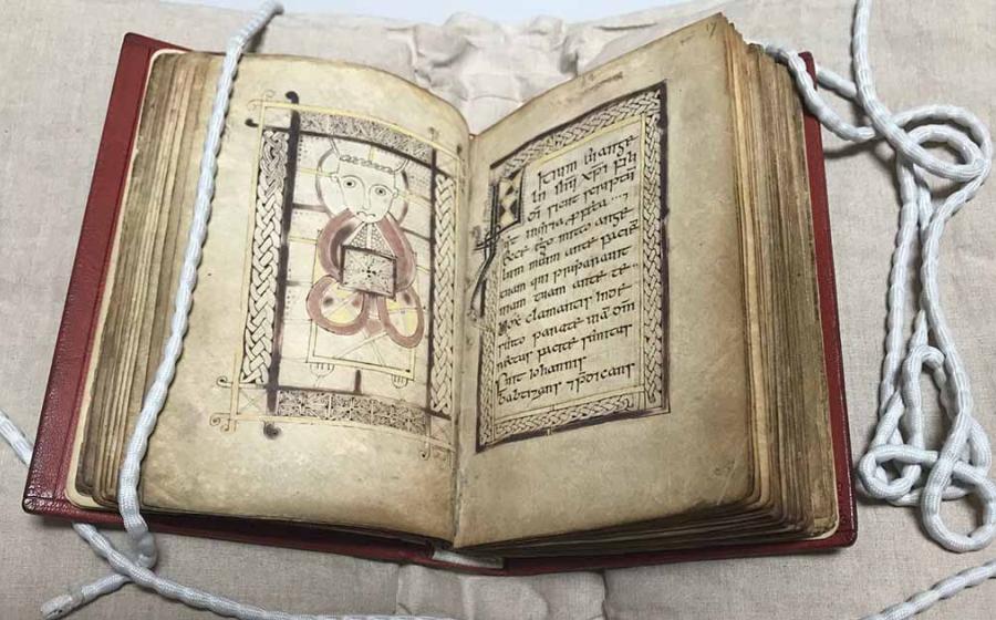 The Book of Deer contains notes in the margin which are the first written examples of Scottish Gaelic and hinted at the location of the monastery where they were written. Source: The Book of Deer Project