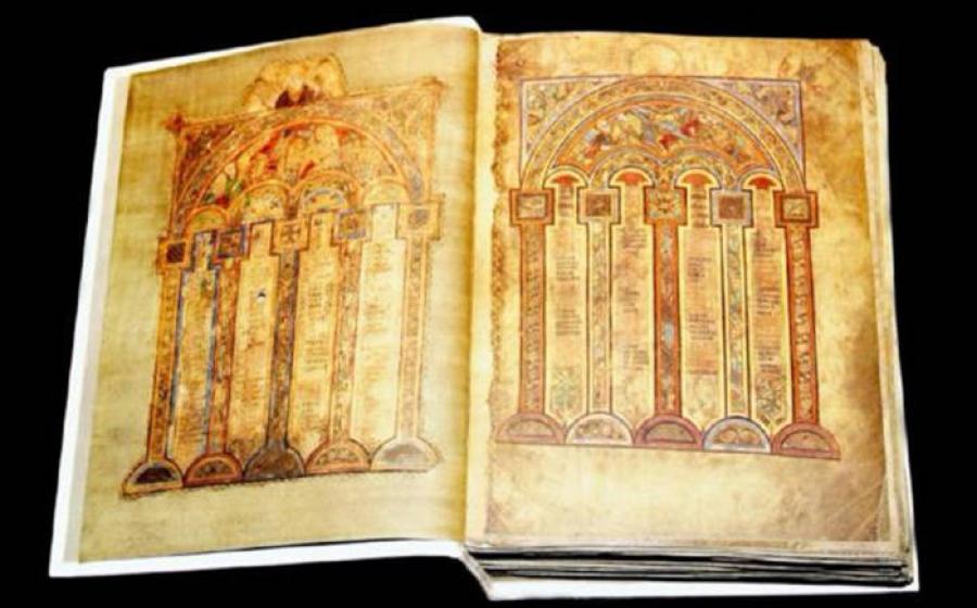 Image from The Book of Kells.