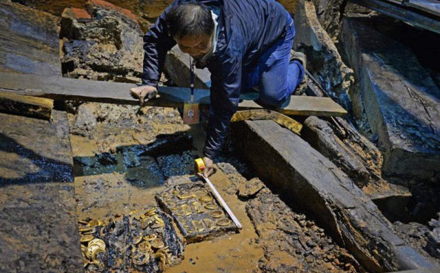 Haihun tomb excavations, where the Shijing or Book of Songs was located.