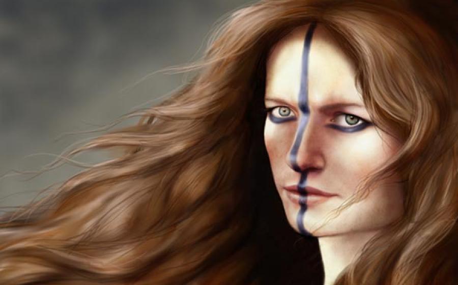 Boudicca, the Celtic Queen, (www.emilyhare.co.uk)