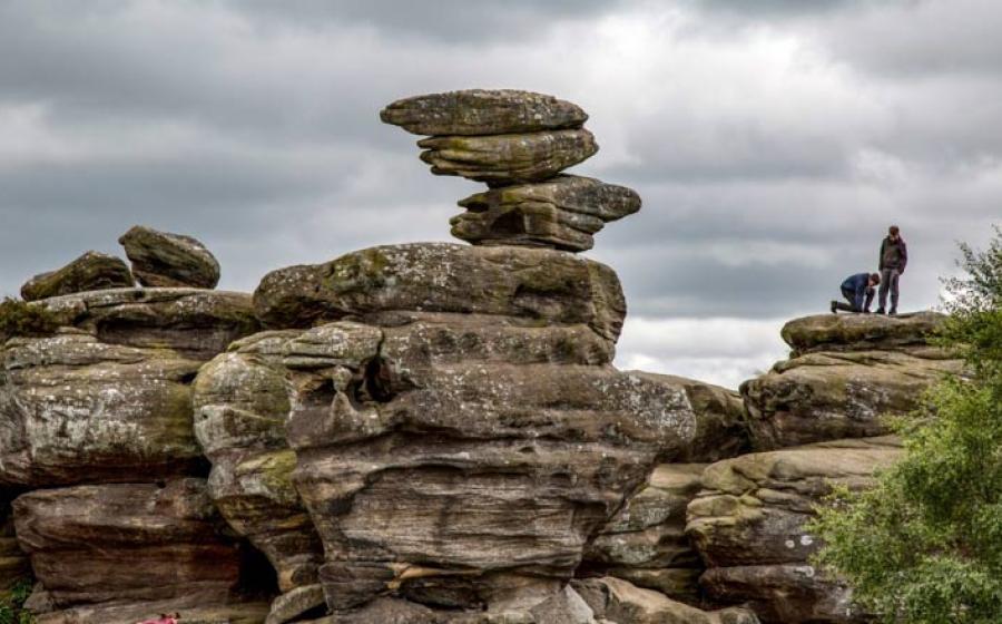 The Brimham Rocks