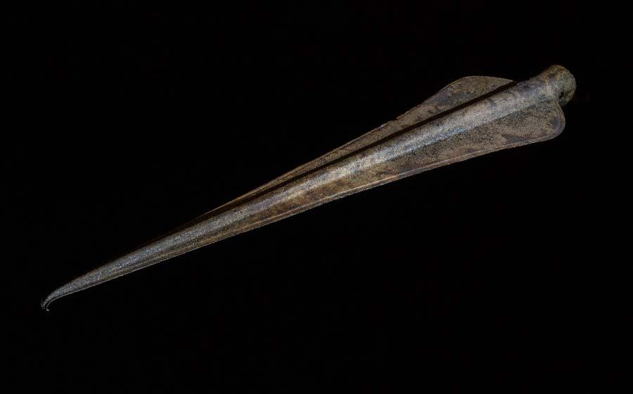 Rare Bronze Age Spearhead has Remained Intact for Thousands of Years!