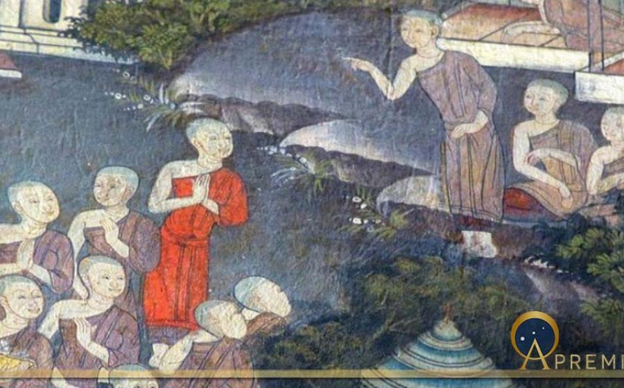 Mahapajapati Gotami Buddha’s stepmother and Buddhist nuns (Dharma / CC BY-SA 2.0)