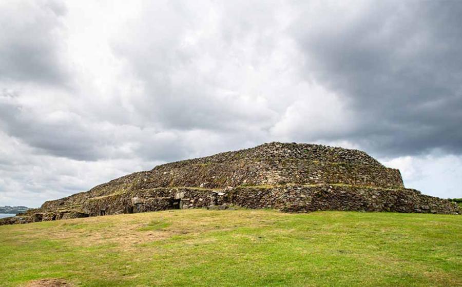 The Cairn of Barnenez in Brittany, France. Source: Eve / Adobe Stock