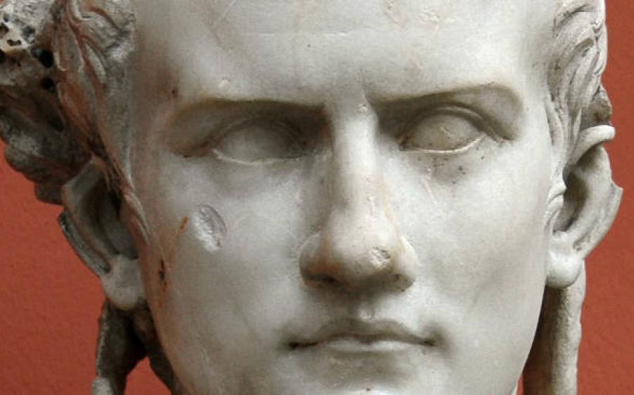 Roman marble bust of Emperor Caligula from the Carlsberg Glyptotek collection