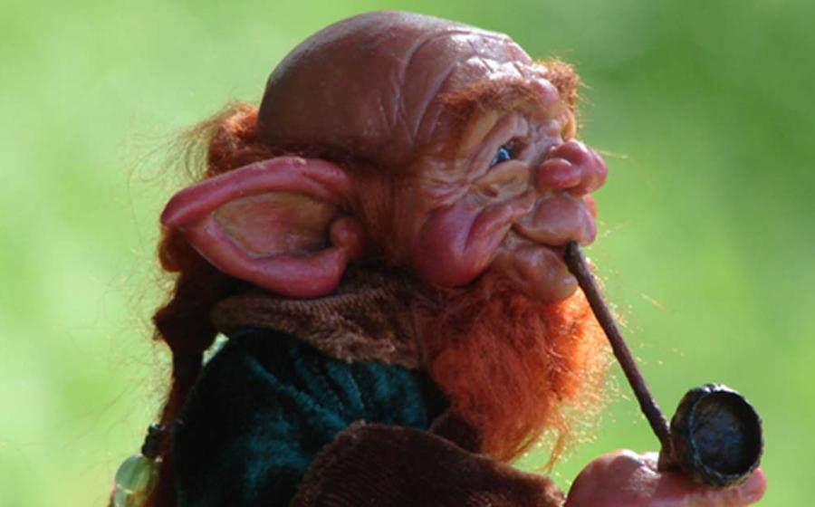 A fanciful depiction of a leprechaun