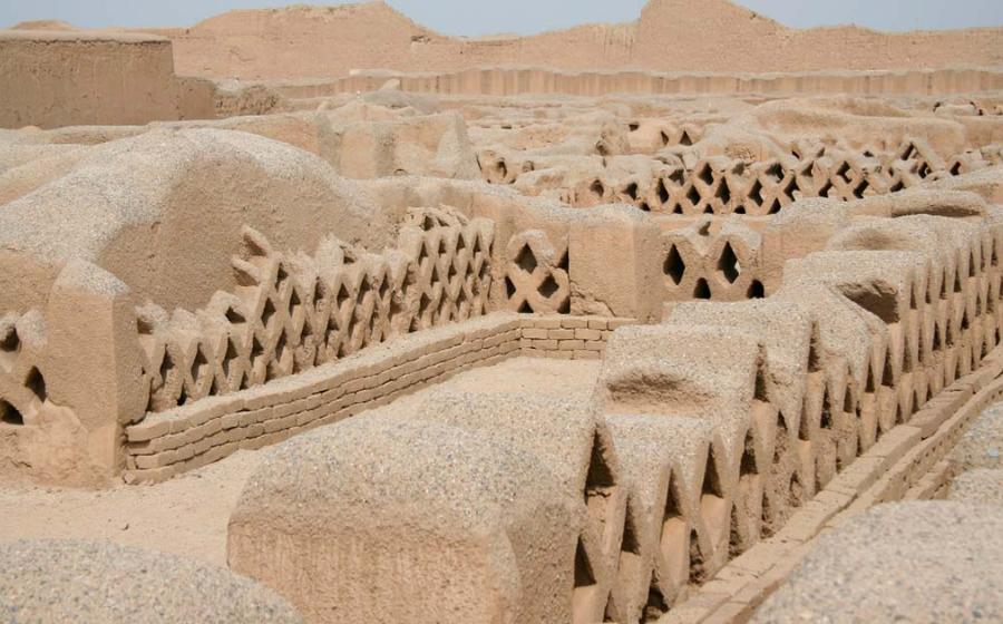 Chan Chan, Peru. Source: gavioneta / Adobe Stock.
