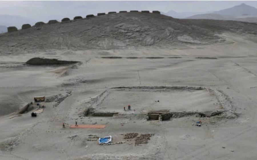 Ancient astronomical structures at Chankillo in Peru's Casma Valley.