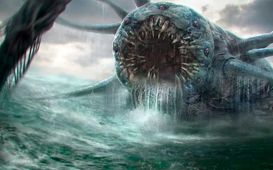 The terrifying sea monster Charybdis was the cause of deadly whirlpools in Greek mythology. Source: DaemonTheDemon / CC BY SA