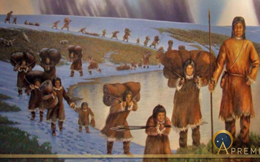 First Americans, photo of mural in the Page Museum, Los Angeles, by Travis S (CC BY-NC 2.0)