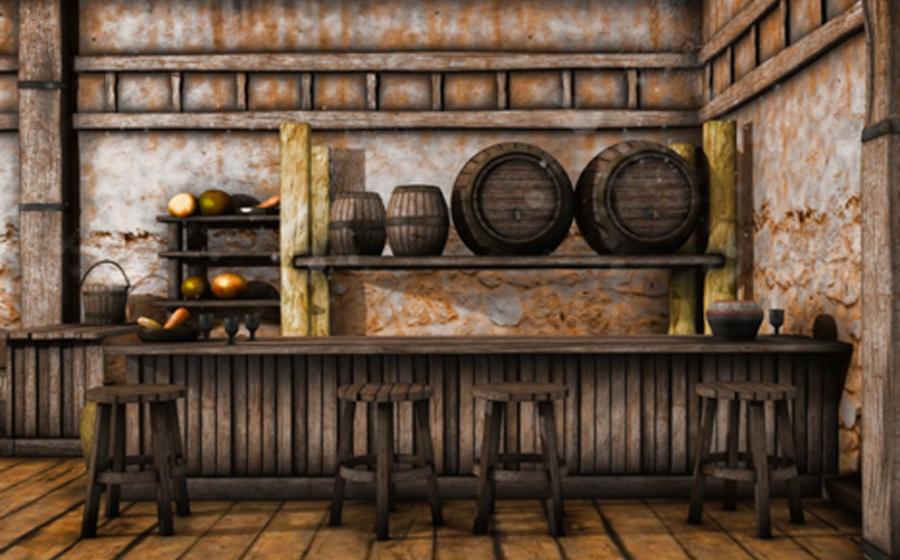 Illustration of an old tavern. Credit: Chorazin / Adobe Stock