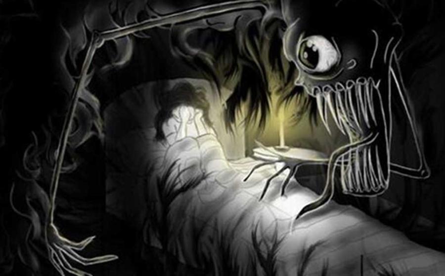 Detail of ‘Coco’ a monstrous Spanish lullaby. 