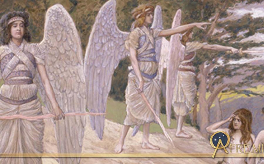 Expulsion from Paradise, painting by James Jacques Joseph Tissot 