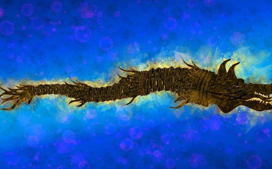 Dacian draco, symbol of Dacia, the warrior realm who attached the Romans. Source: Craitza / Adobe Stock.