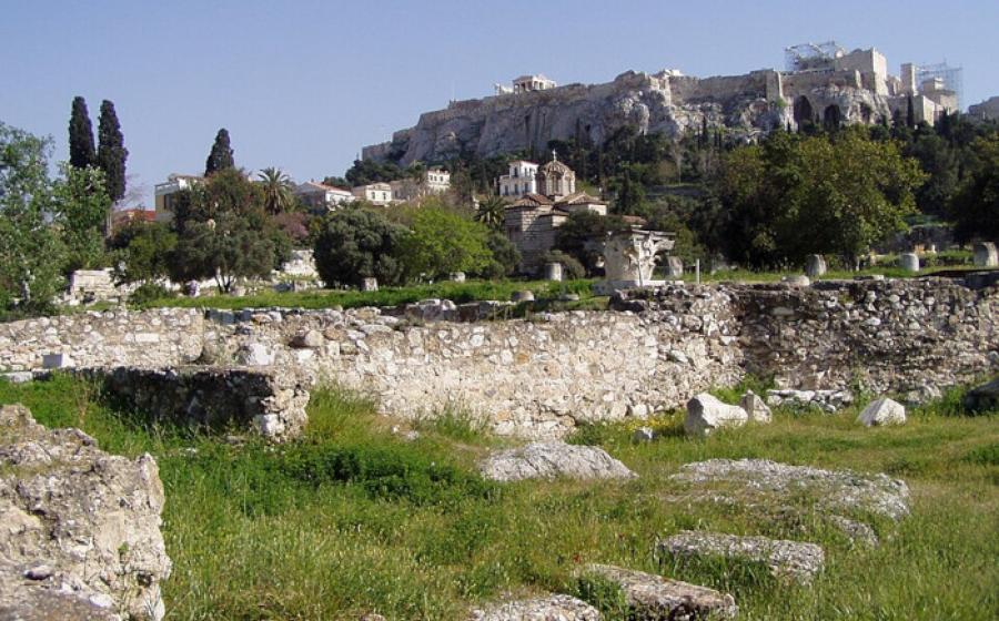 The Ancient Agora of Athens.