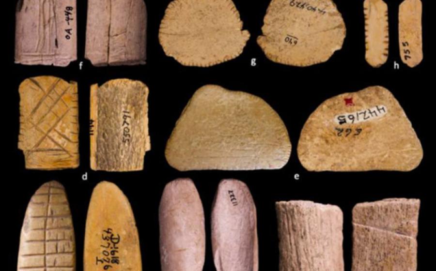 Examples of diagnostic and probable prehistoric Native American dice