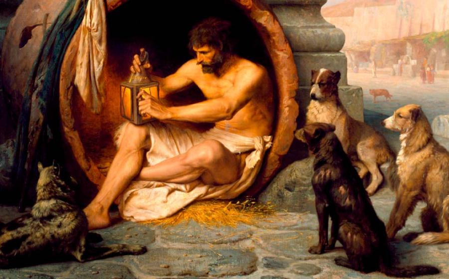 Jean-Leon Gerome’s Diogenes, 1860 (Gandalf’s Gallery / Flickr)