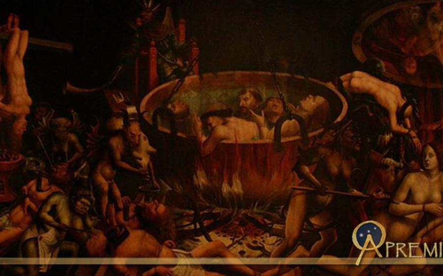 Hell - Unknown Master - Portugal - 1st third of 16th century. Museu Nacional de Arte Antiga