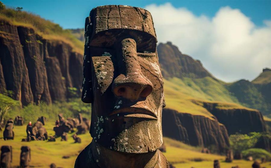 Easter Island. Source: Nadge / Adobe Stock.