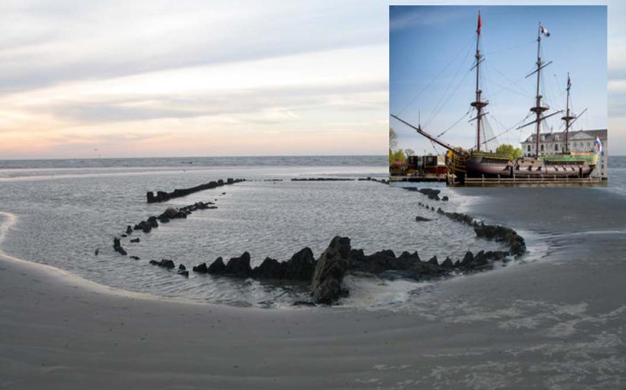 The Eerie Remains of an Ill-Fated Ship Still Preserves its Cargo Beneath the Mud