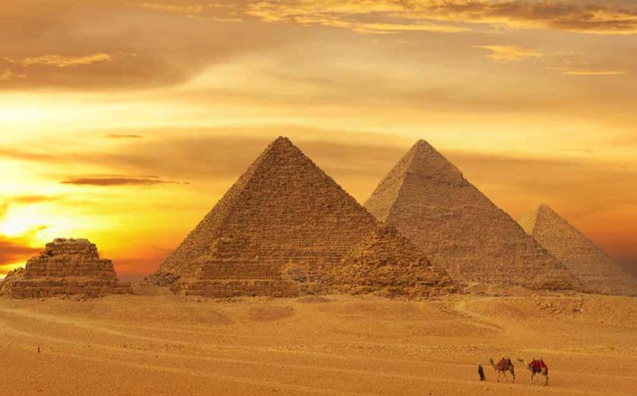 Experts study many theories behind the meaning of the Egyptian pyramids’ location.              Source: Marla/Adobe Stock