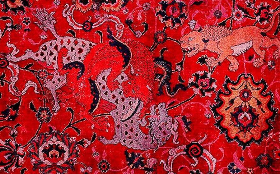 Top image: The Emperor's Carpet. Source: The Metropolitan Museum of Art / Public Domain