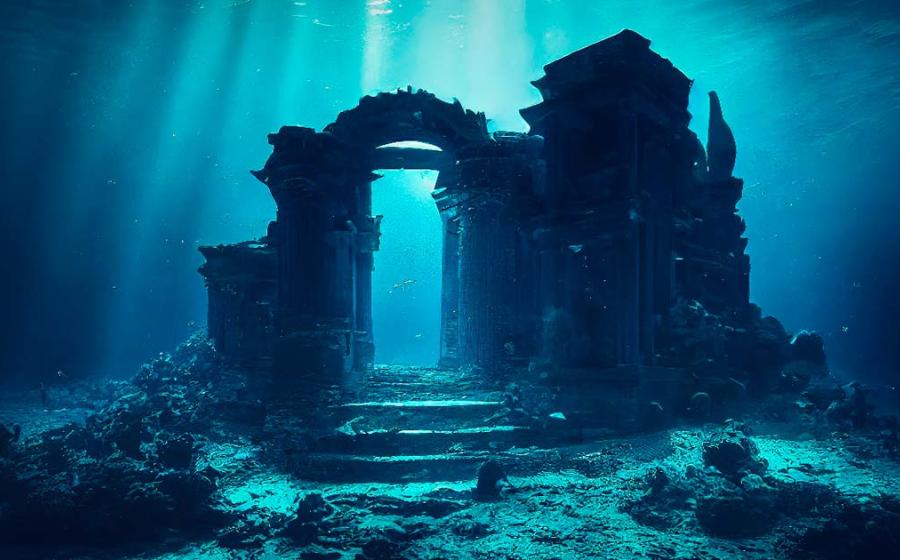 Representational image of an underwater city. Source: Henry Letham / Adobe Stock.