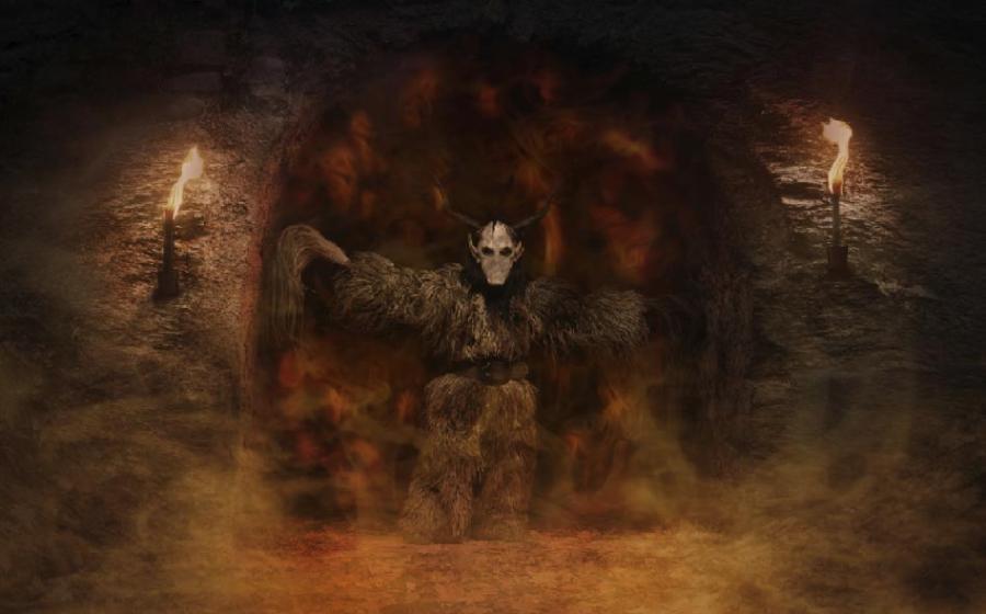 Ancient demon. Credit: pixelleo / Adobe Stock