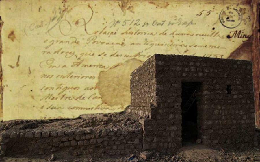 A mausoleum in the northern region of Mali.