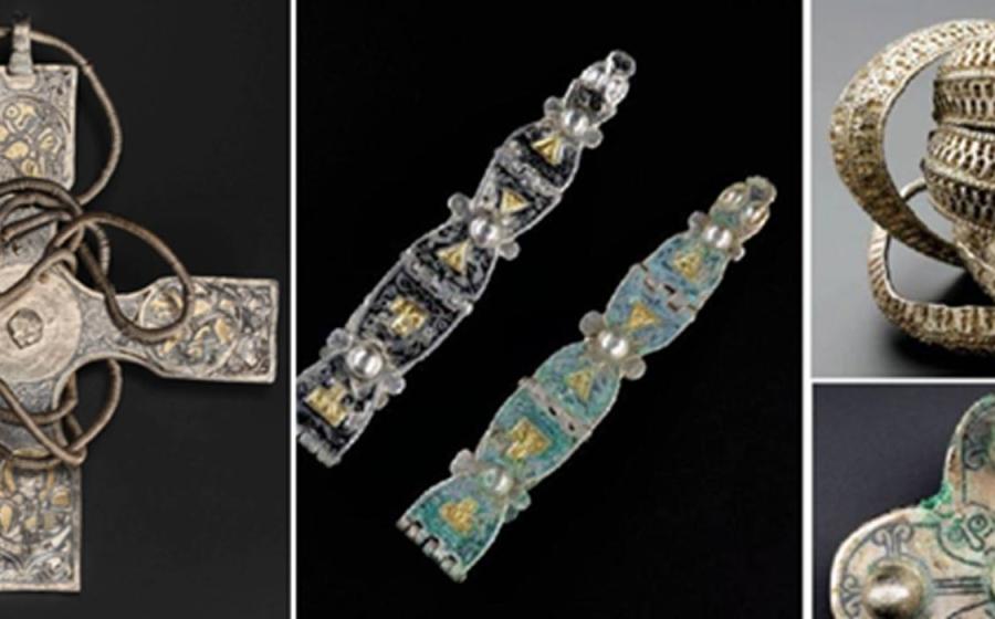 The Galloway Hoard, a rich Viking Age hoard found in Scotland
